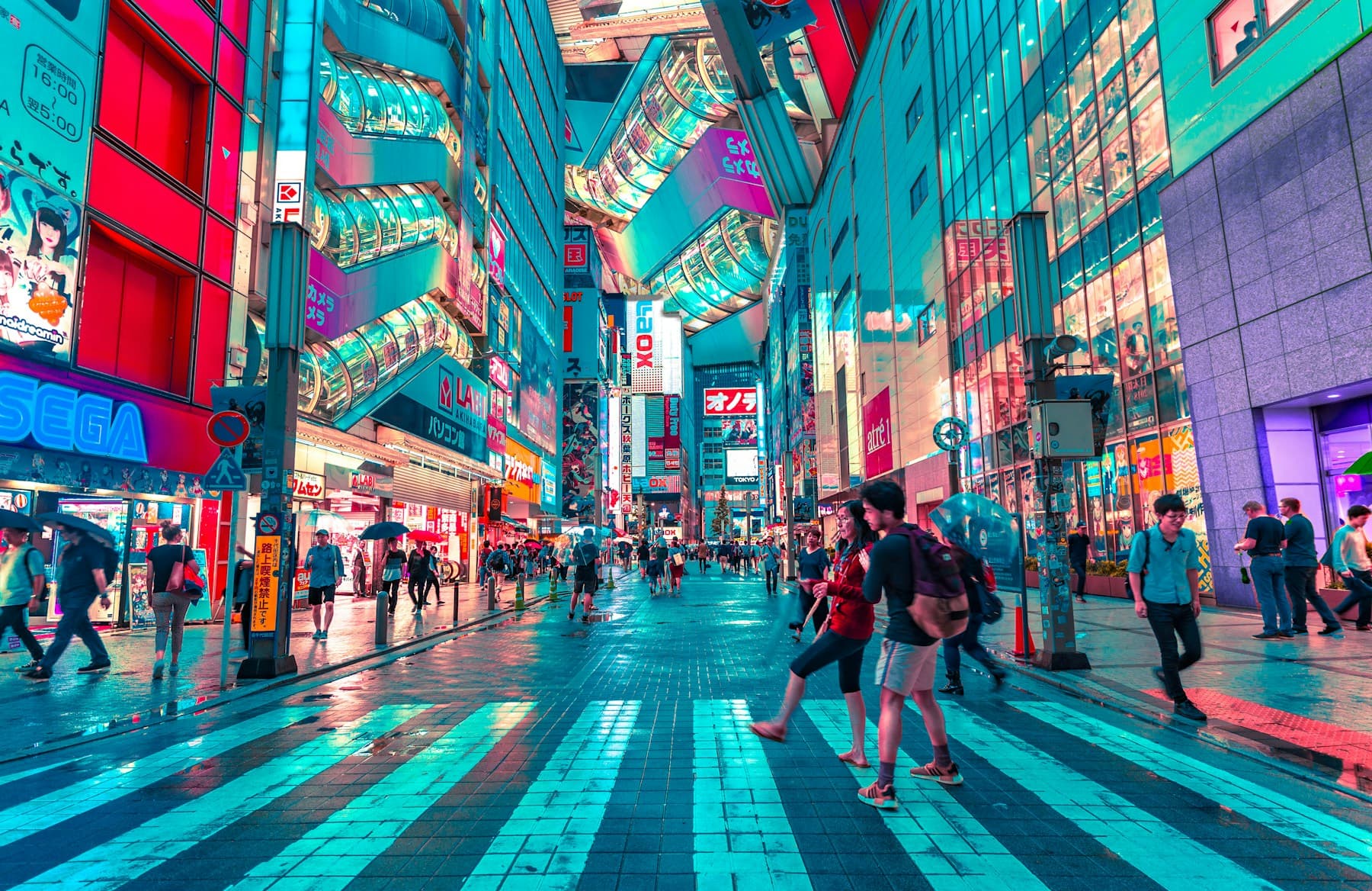 Itinerary shape, Tokyo