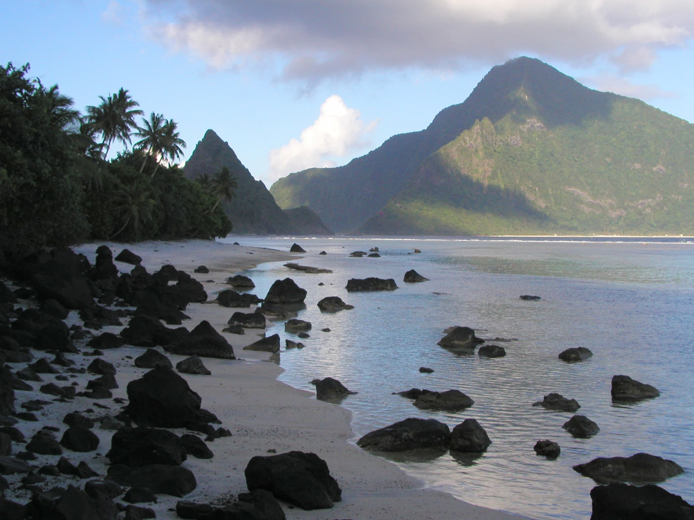 Ofu and Olosega islands in the Manuʻa group