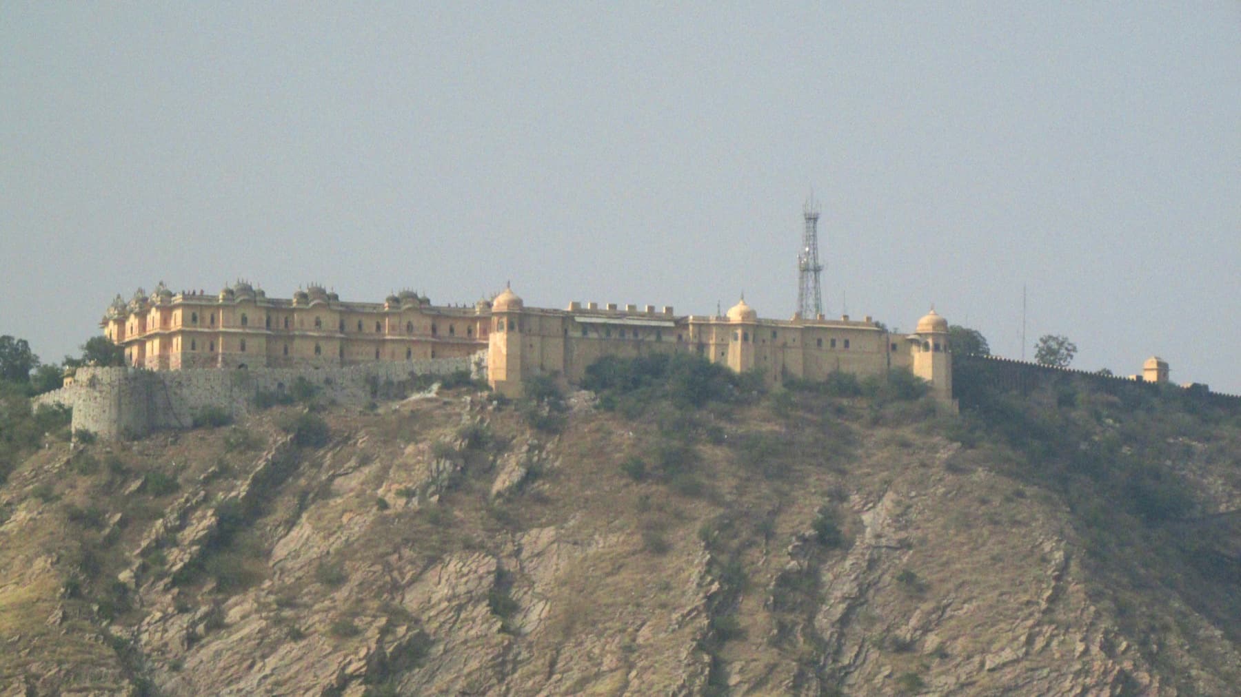 Nahargarh Fort on the ridge above Jaipur