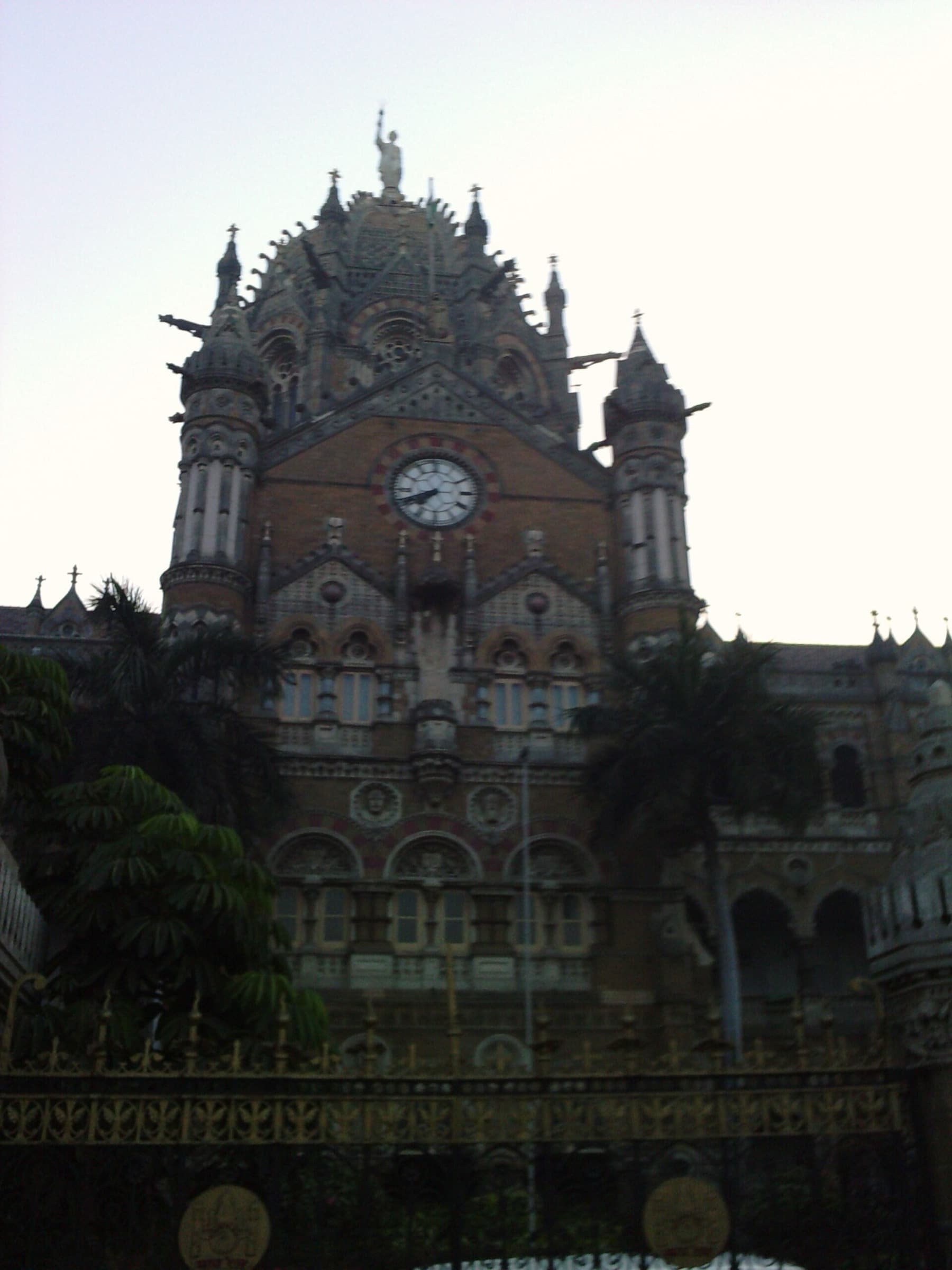 Chhatrapati Shivaji Maharaj Terminus facade in Mumbai