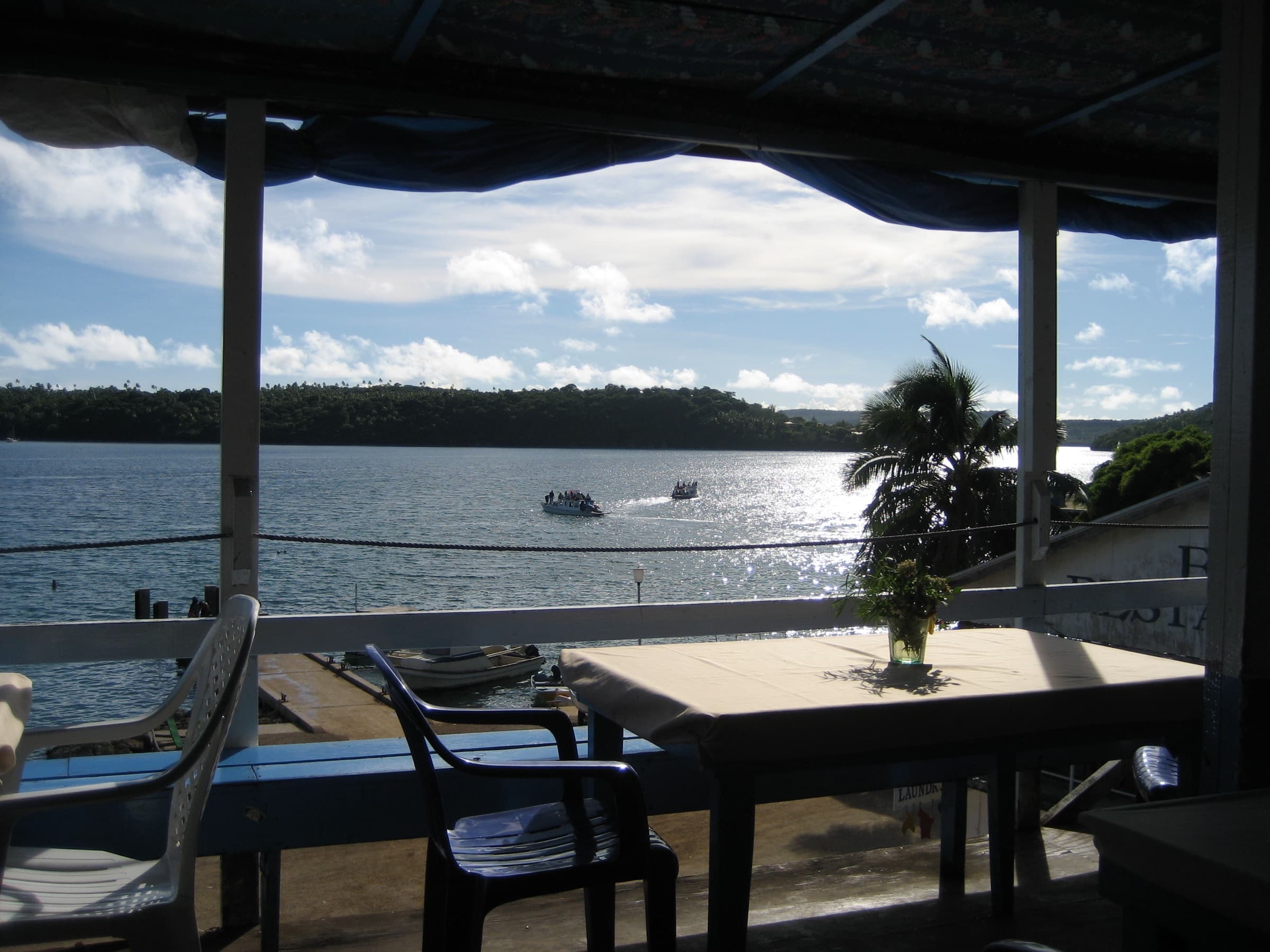 Harbour view from Neiafu, Vavaʻu, Tonga